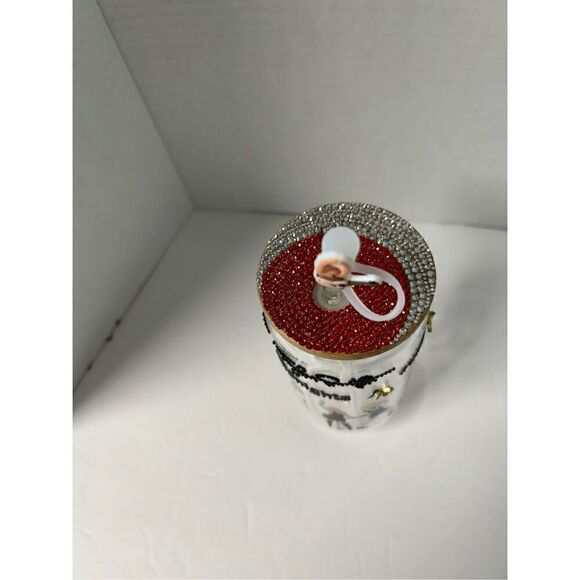 Handmade beer can shaped glass tumbler - Picture 4 of 4